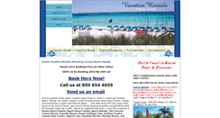 Desktop Screenshot of crystalwatersvacations.com